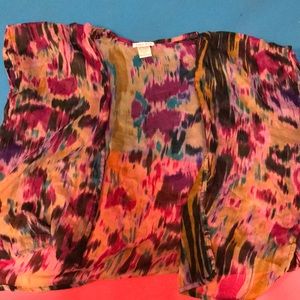 Aagie girl colorful cardigan